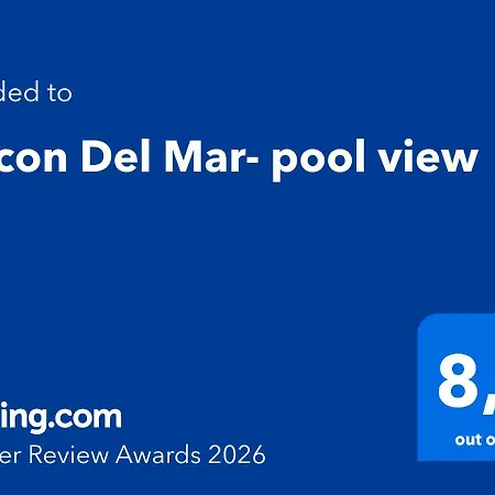 Balcon Del Mar- Pool View Arona
